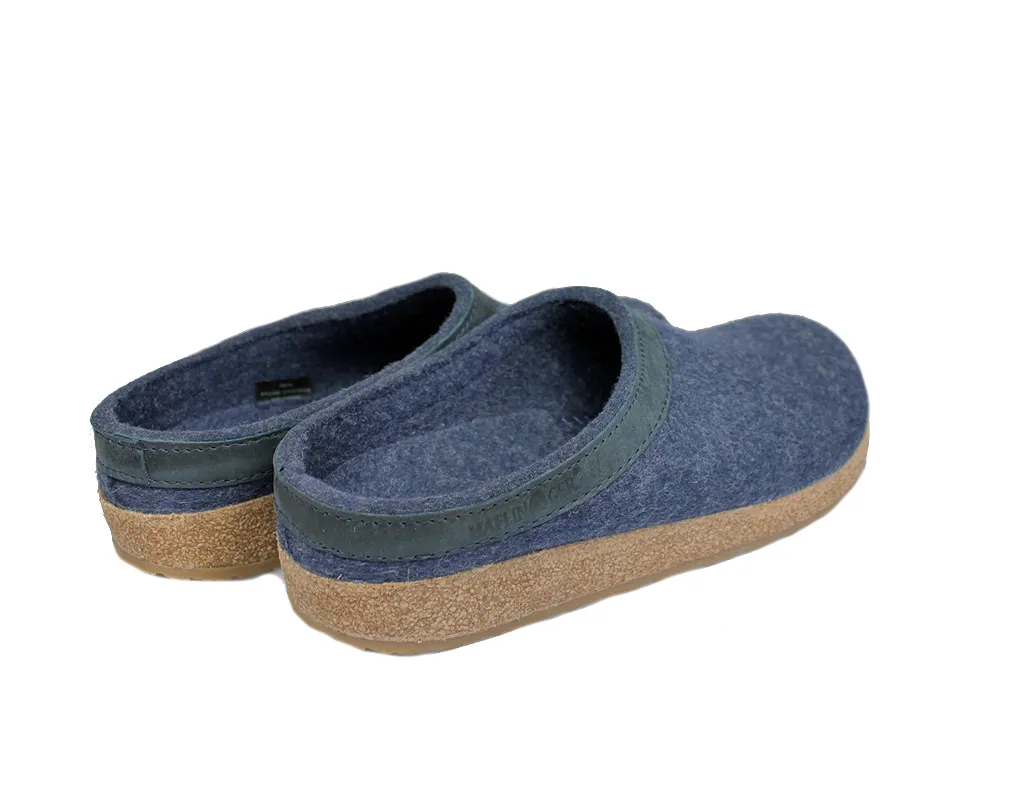 Grab Now Date night Haflinger Clogs Grizzly Torben Jeans Blue