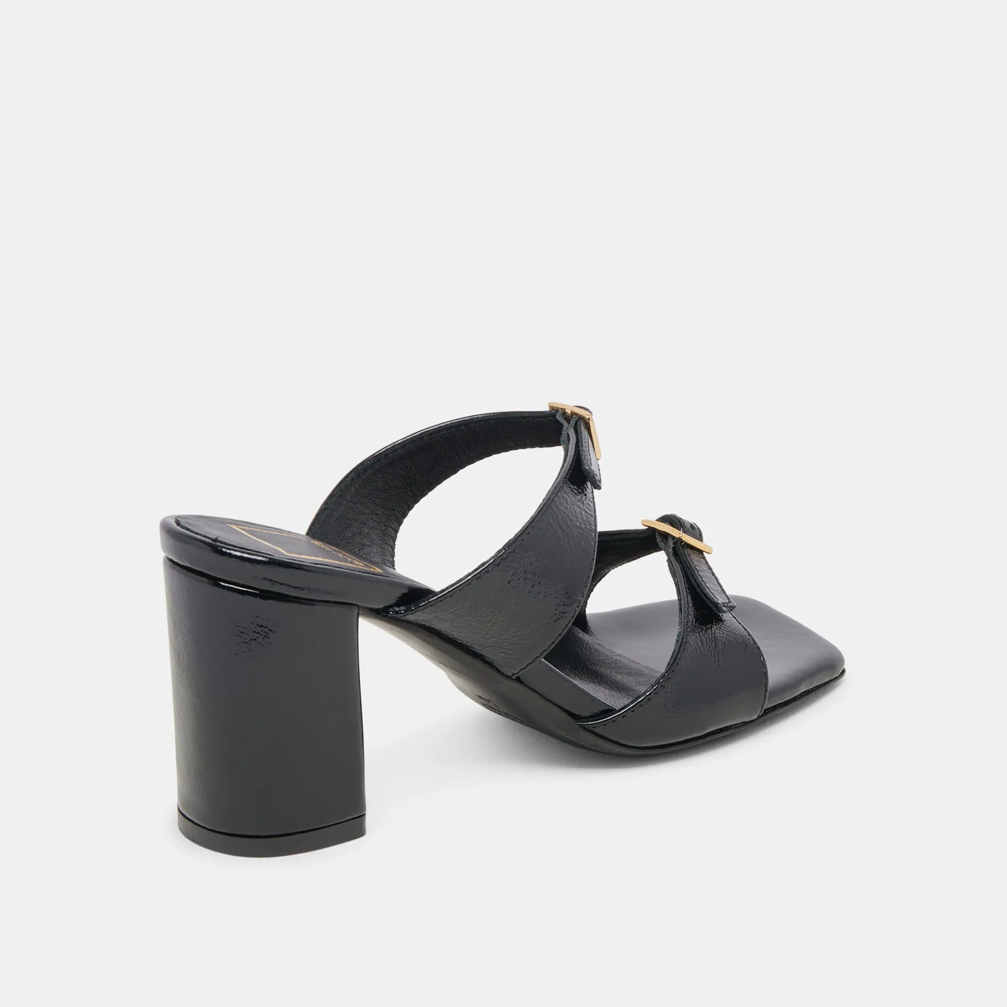 SHANE HEELS MIDNIGHT CRINKLE PATENT Breathable Design Slip-Resistant Heels
