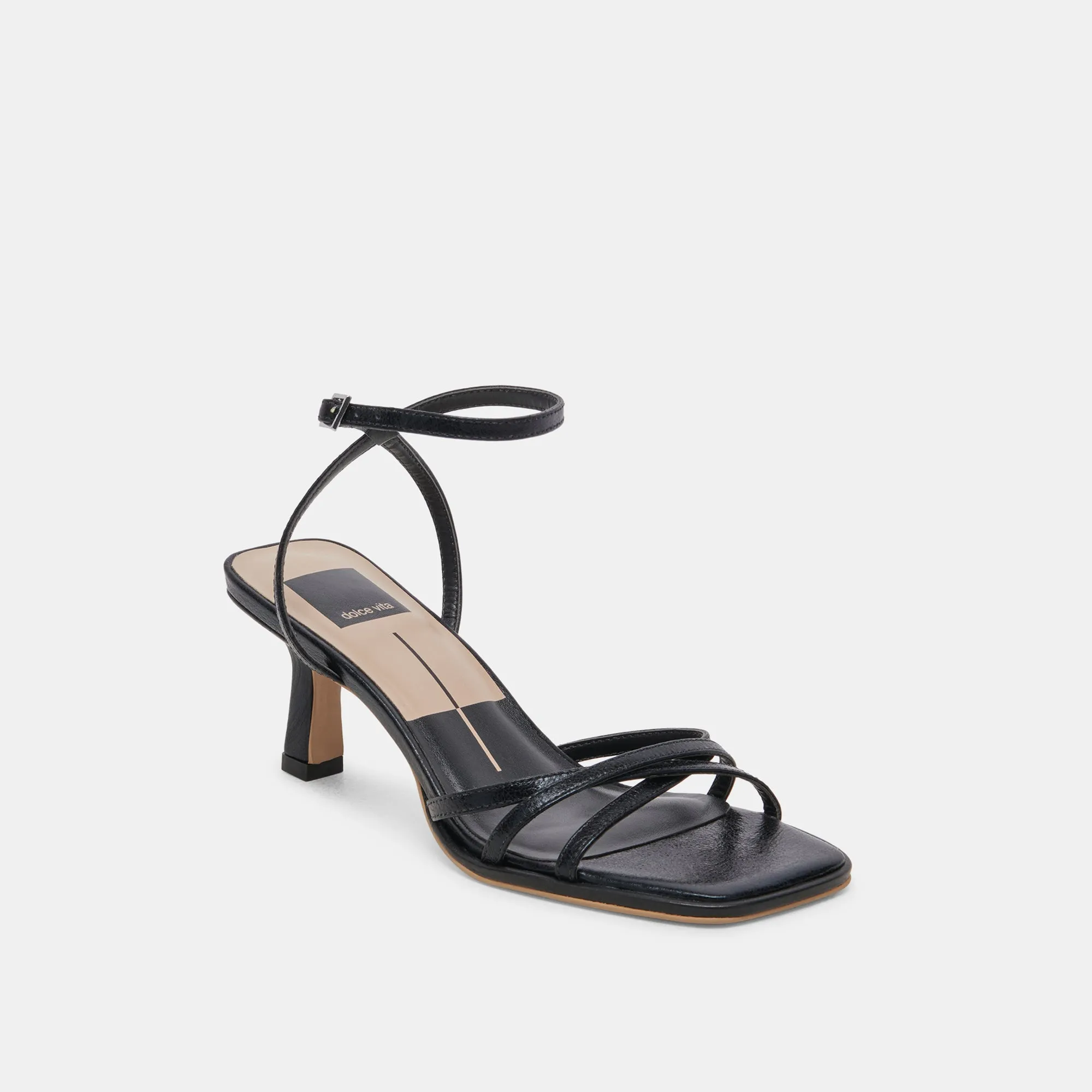MANJI HEELS MIDNIGHT PATENT LEATHER Luxury Leather Pumps