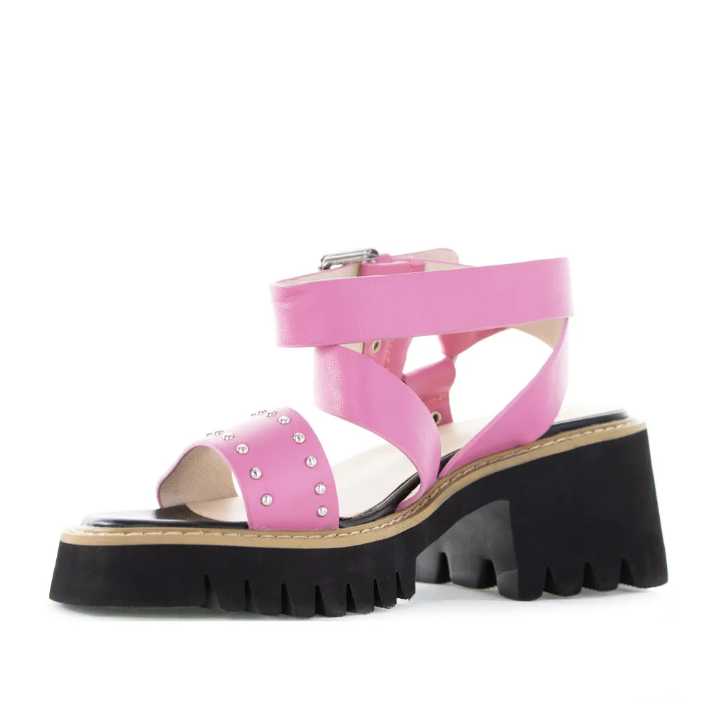 Light cushion MILA RAINE FANG PINK