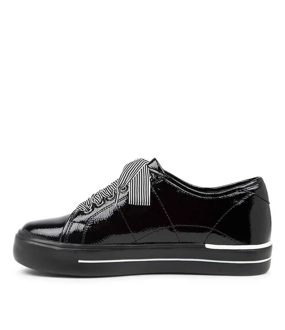 High Arch Sea Breeze ZIERA ASHLEEN BLACK PATENT