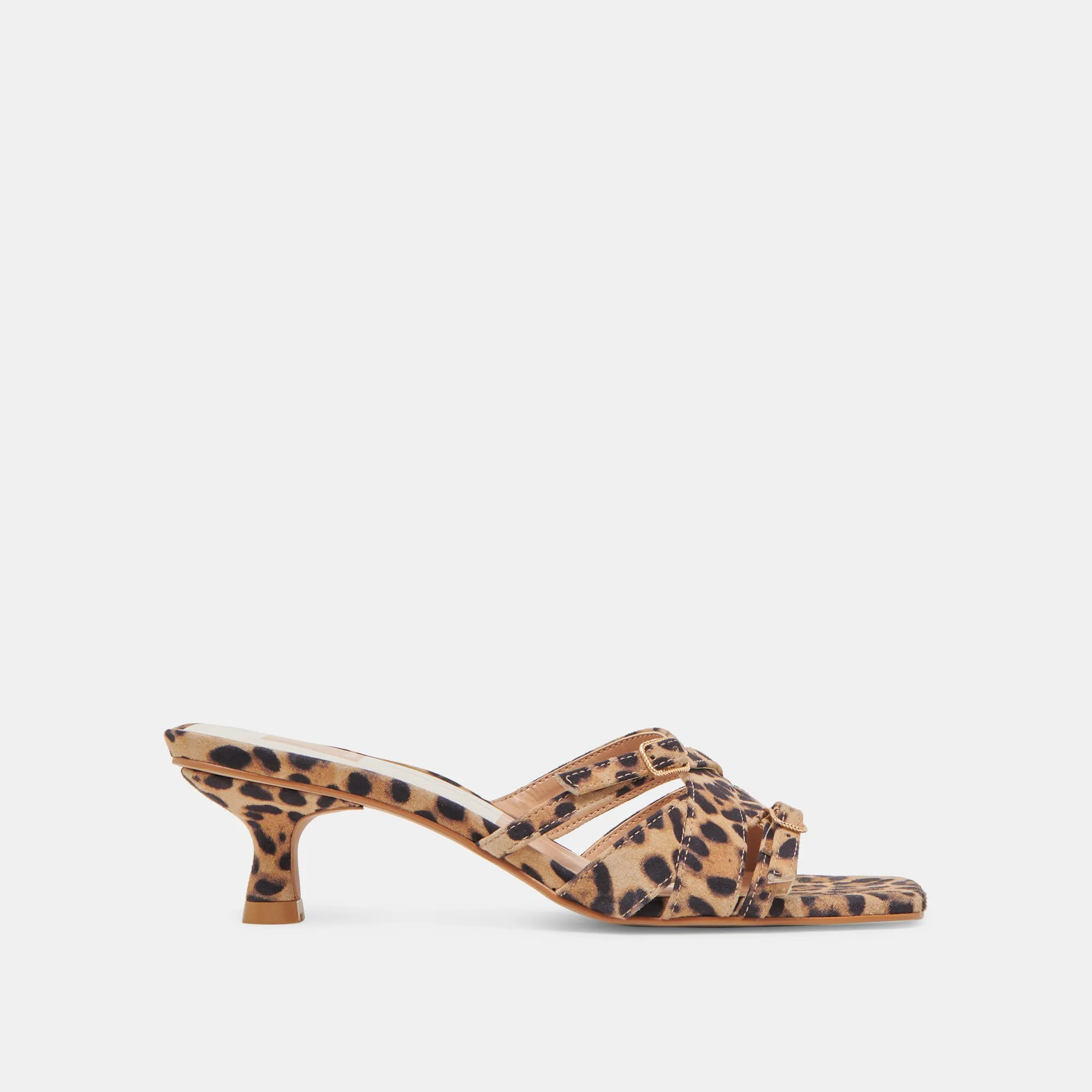 BRYANT HEELS DK LEOPARD SUEDE Classic Wedding Heels Velvet Wedding Heels