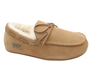 Dance Floor Haflinger Sheepskin Slippers Yumah Chestnut