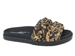 Size 38/UK5 only - Haflinger Sandals Crete Zebra Vegan Street Mood