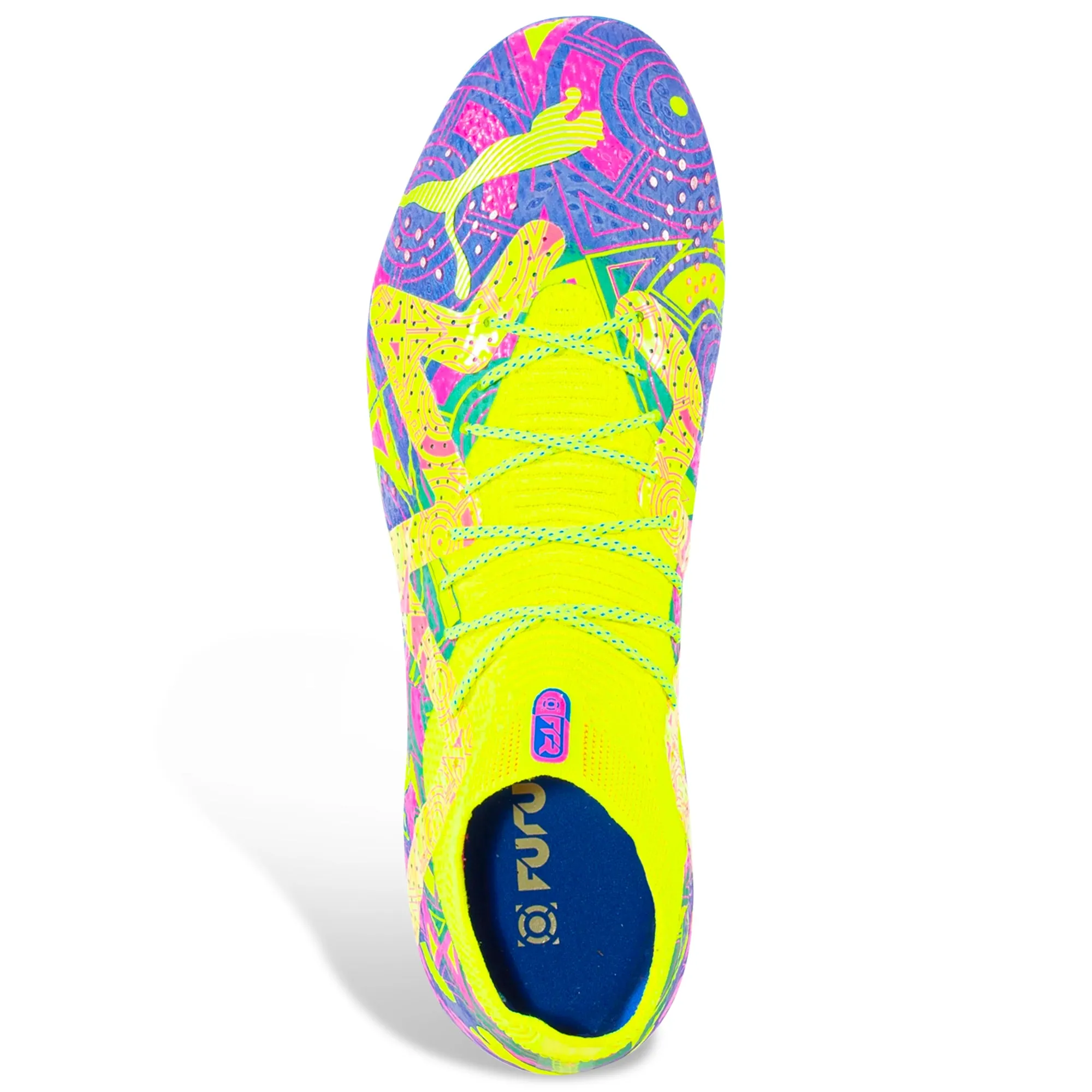 Puma Future Ultimate Energy FG/AG Soccer Cleats (Ultra Blue/Yellow Alert) Youth Training Play Energy