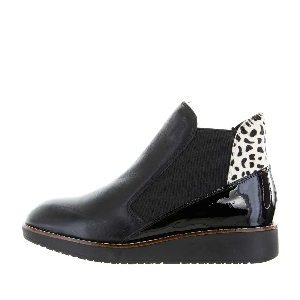 LE SANSA RALLY BLACK PONY Functional And Fashionable Comfortable toe box
