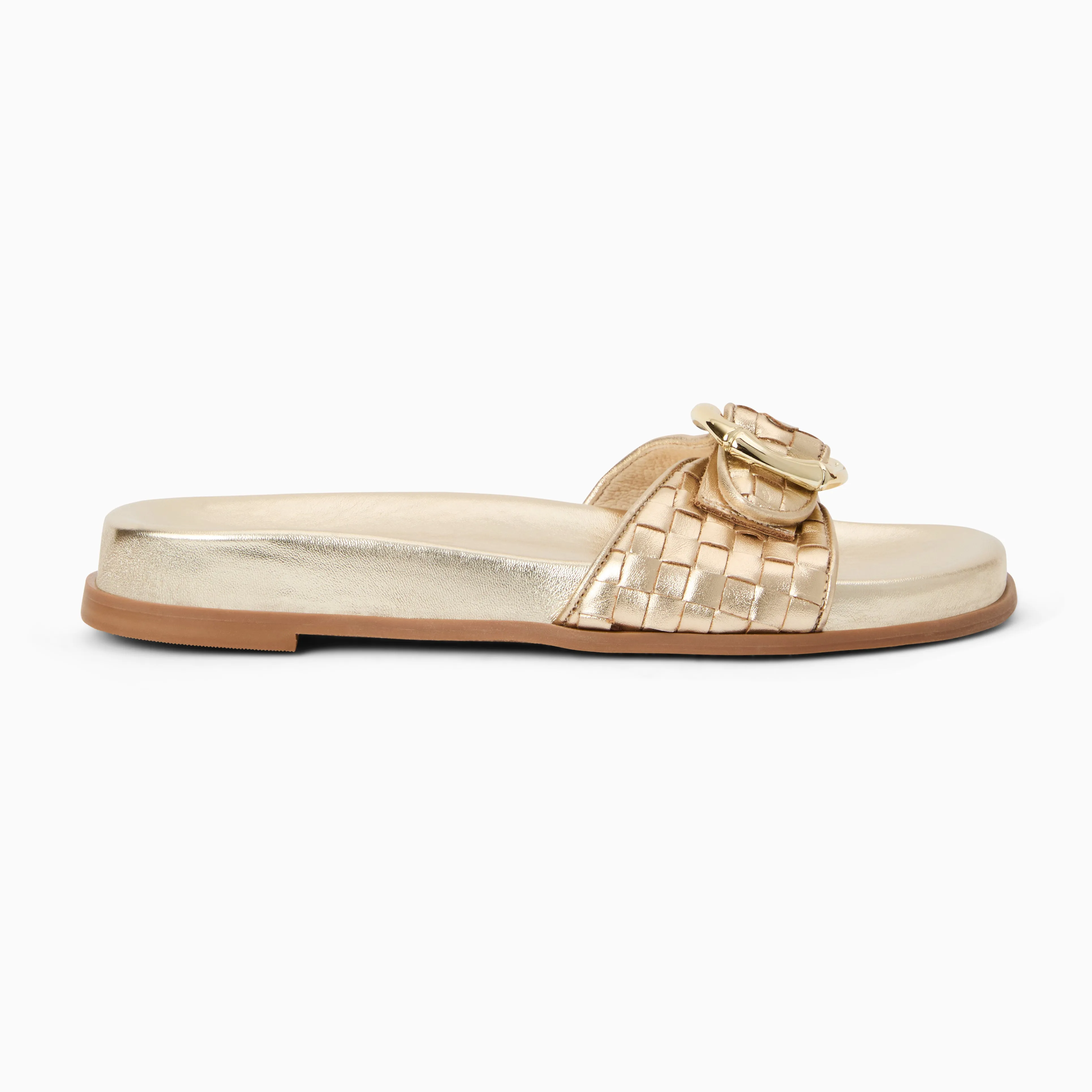 Block Walk Essex Leather Comfort Slide