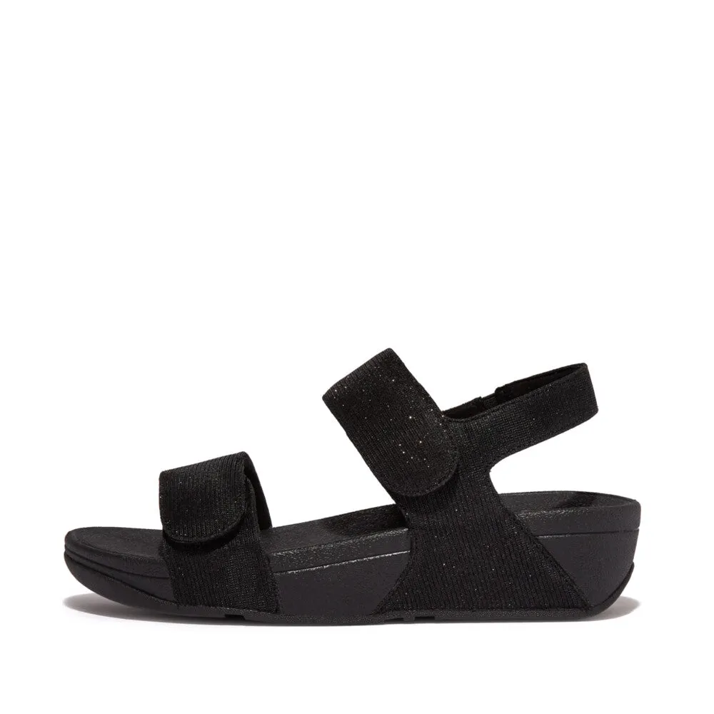 FitFlop LULU Adjustable Shimmerlux Neutral Base Durable
