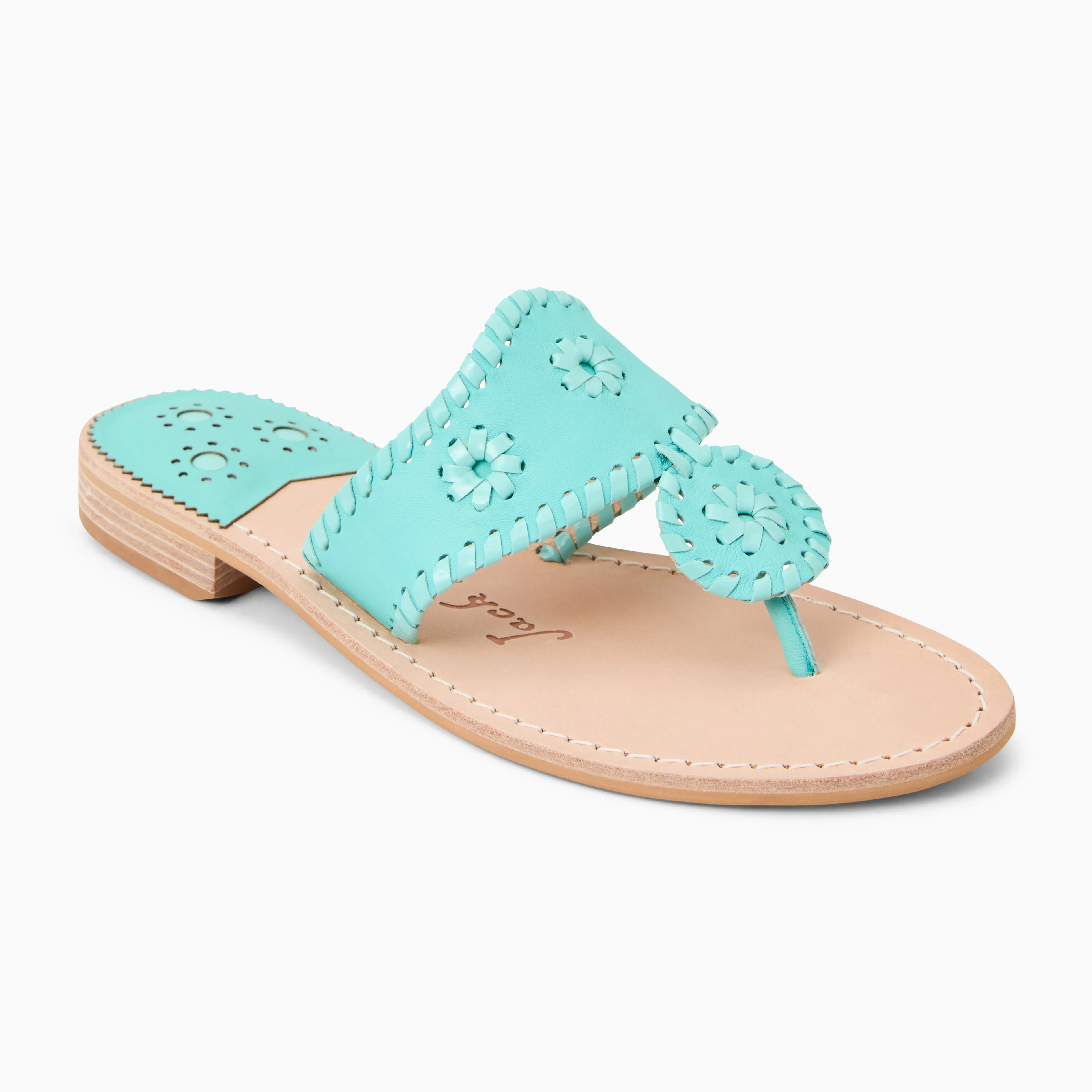 Jacks Leather Flat Sandal Climb Strong Fairy Step