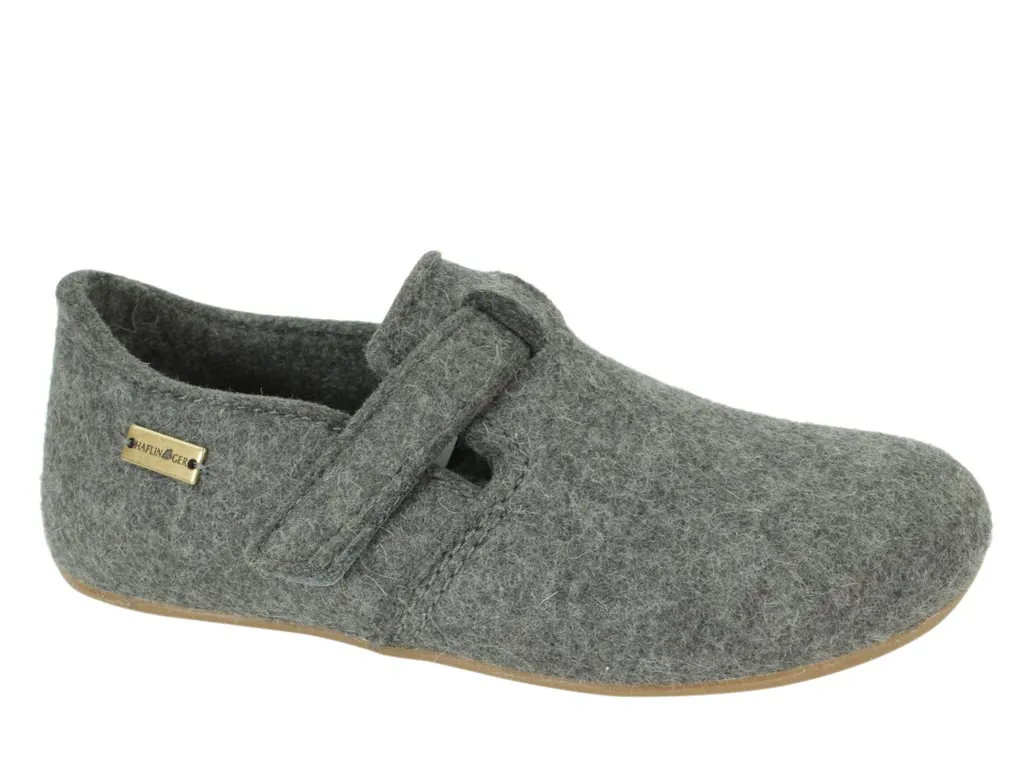 Haflinger Slippers Everest Focus Anthracite Active Lifestyle Simple Comfort Walk
