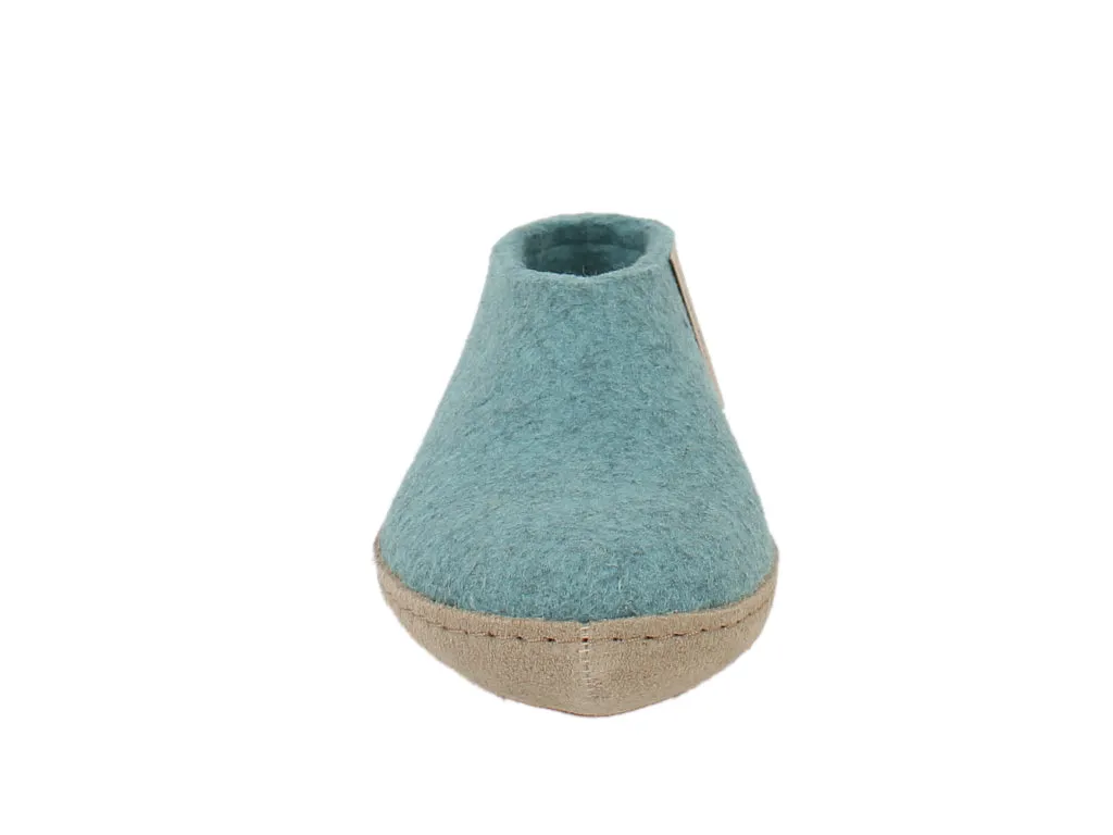 Soft Footbed Easygoing Step Glerups Closed Slippers Sea Blue