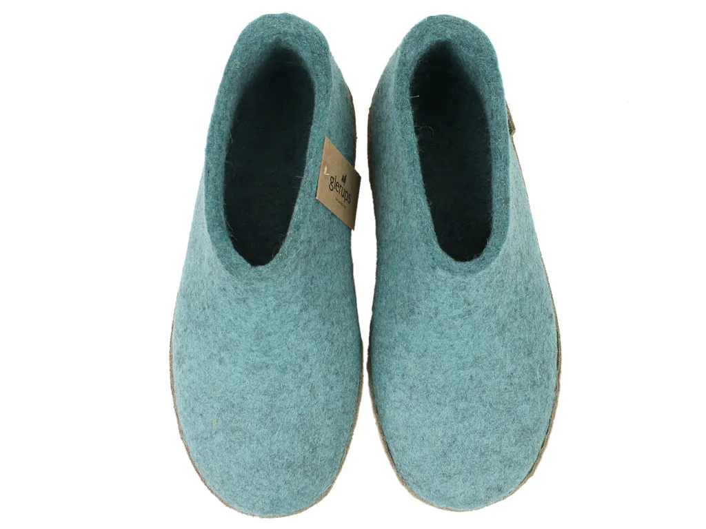 Comfort Slip-On Glerups Closed Slippers Sea Blue