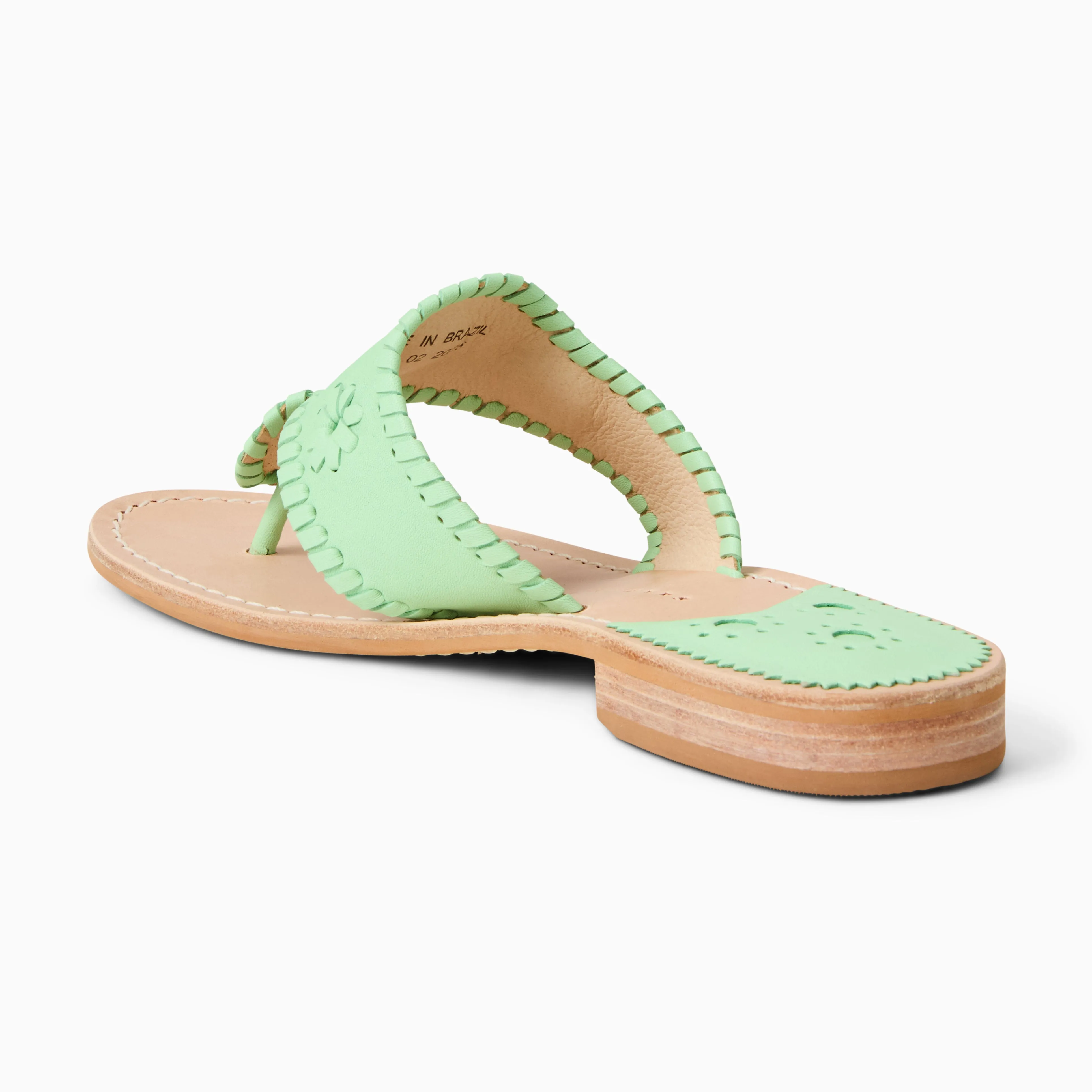 Grab Now Field Walk Jacks Leather Flat Sandal