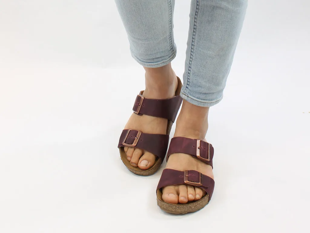 Haflinger Sandals Andrea Country Bordeaux Grip Strong