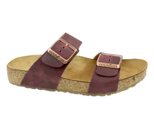 Haflinger Sandals Andrea Country Bordeaux Court Grip