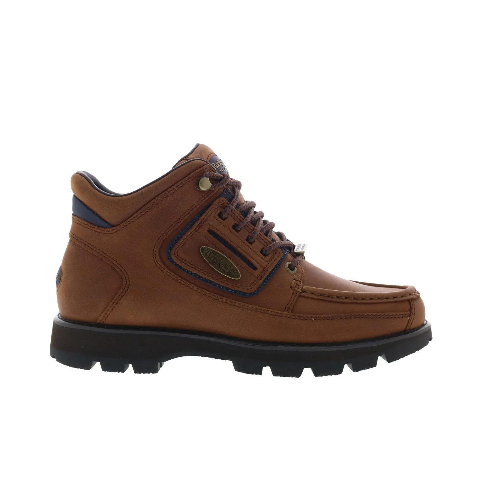 Canvas Upper Rockport Umbwe II Waterproof Mweka Mens Brown Wide Casual Dress Boots
