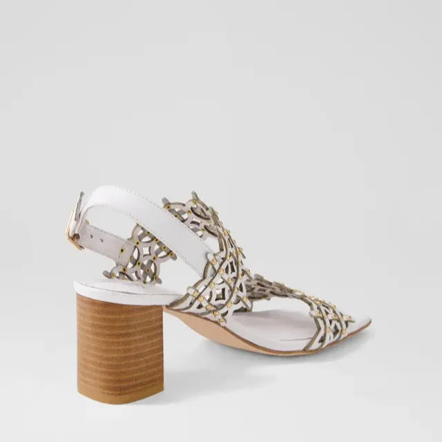 DJANGO & JULIETTE JULLY WHITE Glamorous Stilettos