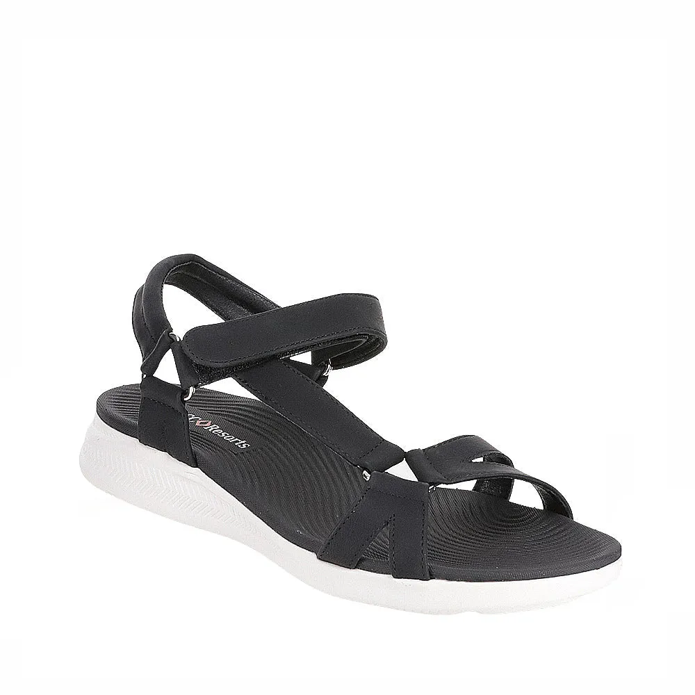 CC RESORTS FLOSS BLACK WHITE Clean Fit