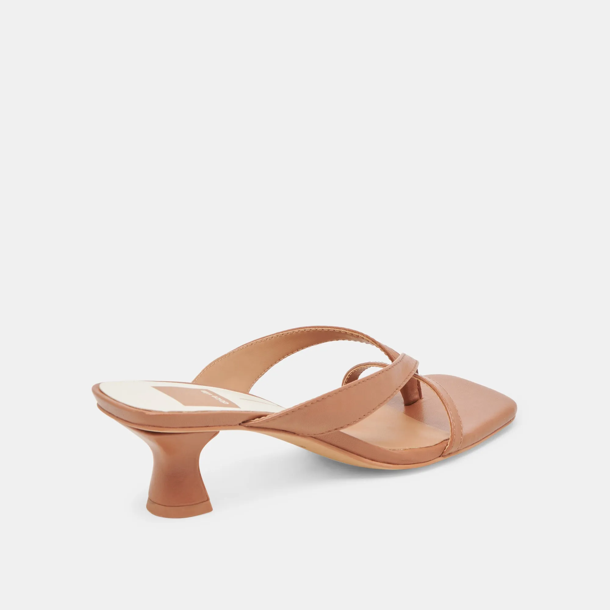 BREVEL WIDE HEELS SADDLE LEATHER Poolside Look