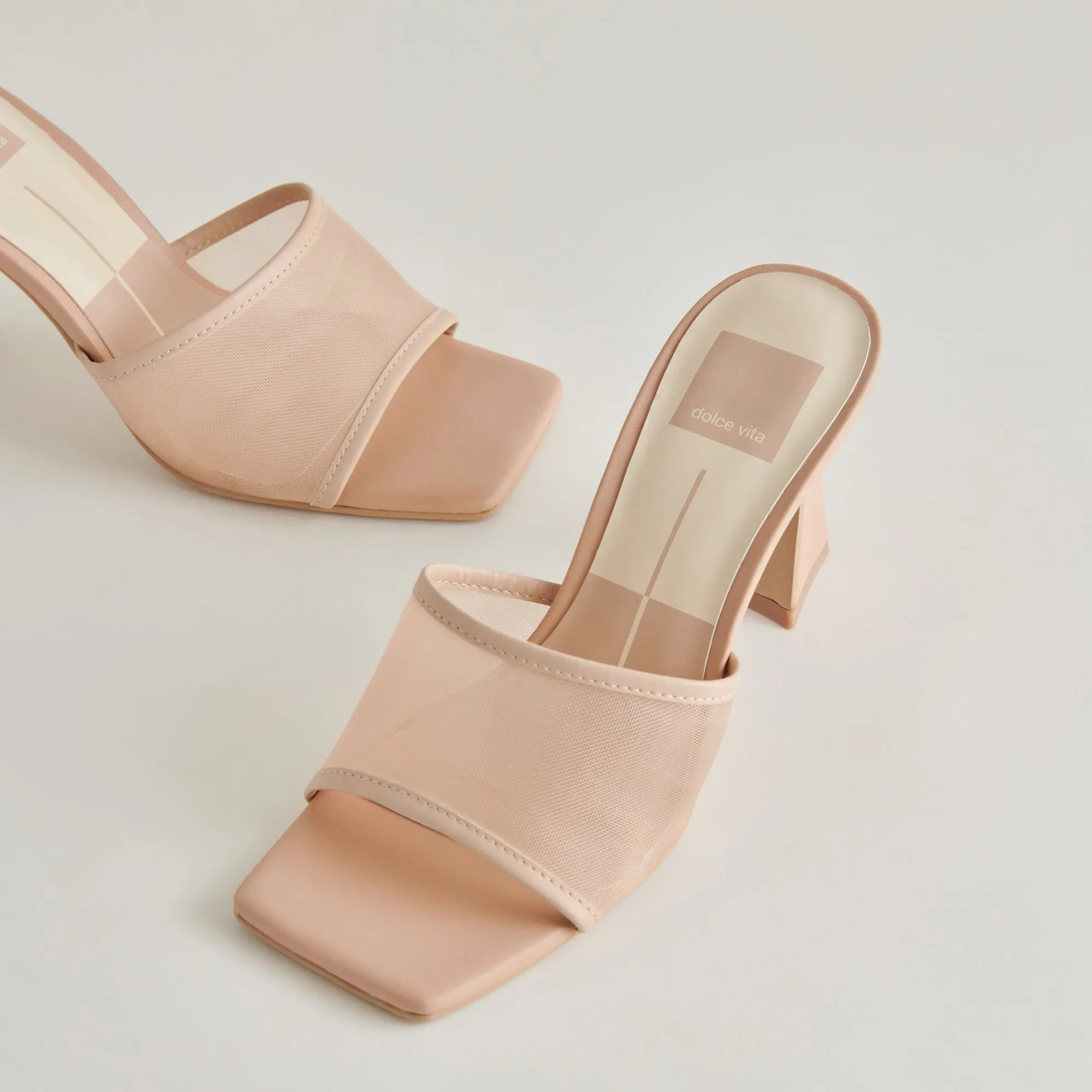Holiday Office Shoes Ultra High Heels NARDA HEELS BLUSH MESH