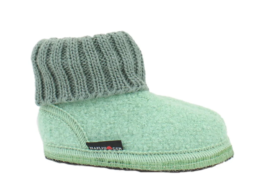 Foot Glow Ventilated Haflinger Children's slippers Karl Mint