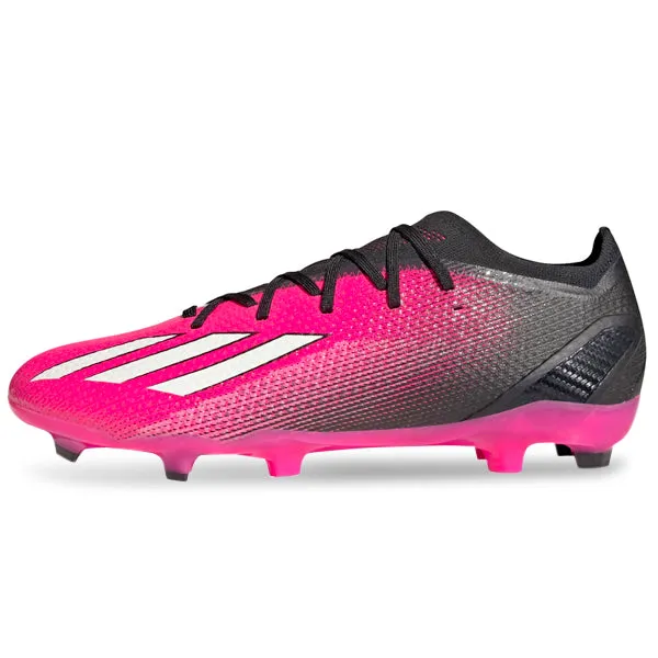adidas X Speedportal.2 Firm Ground Soccer Cleats (Team Shock Pink/Black) Stable Heel