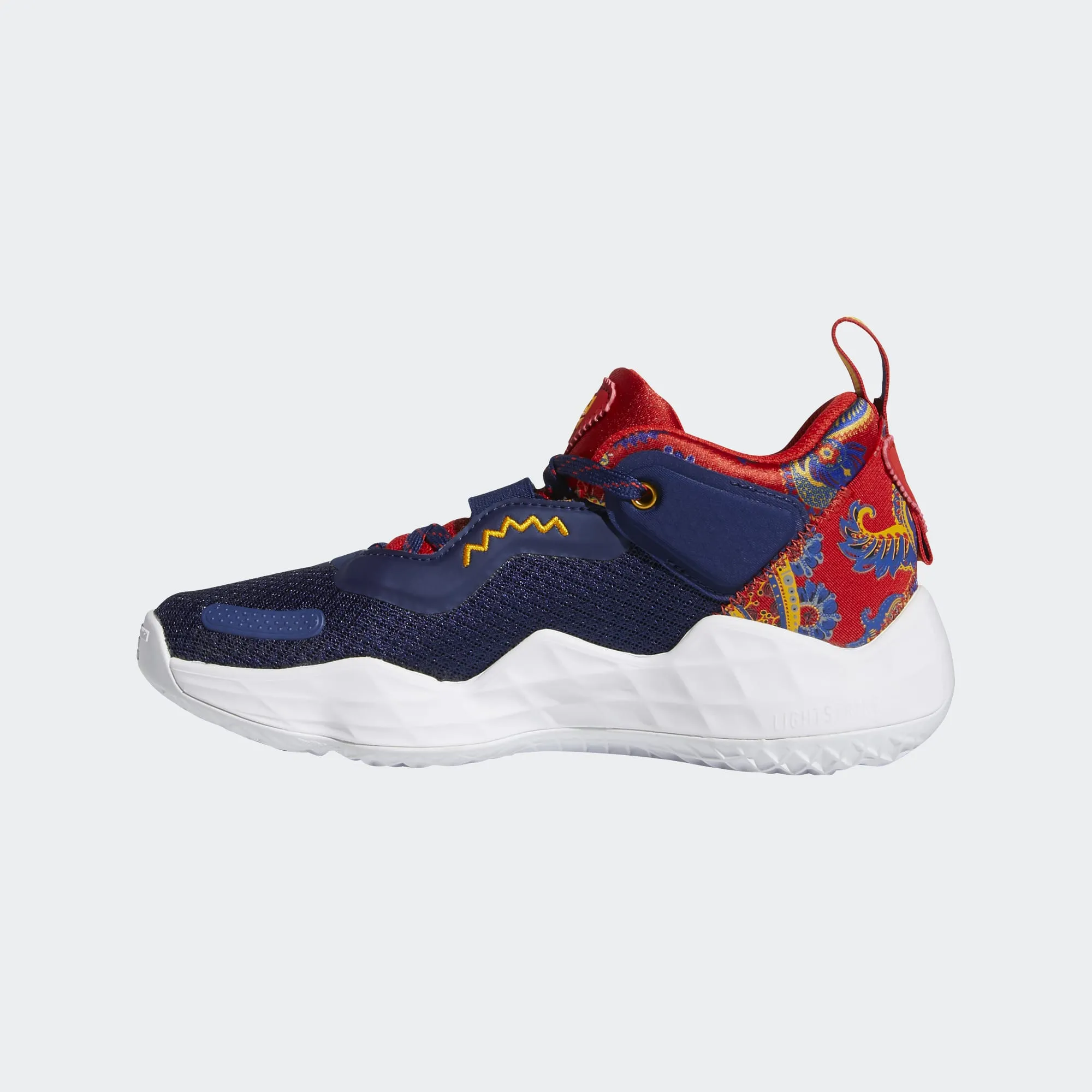 ADIDAS D.O.N. Issue #3 Bel-Air Academy Basketball Shoes Junior Padded Tongue