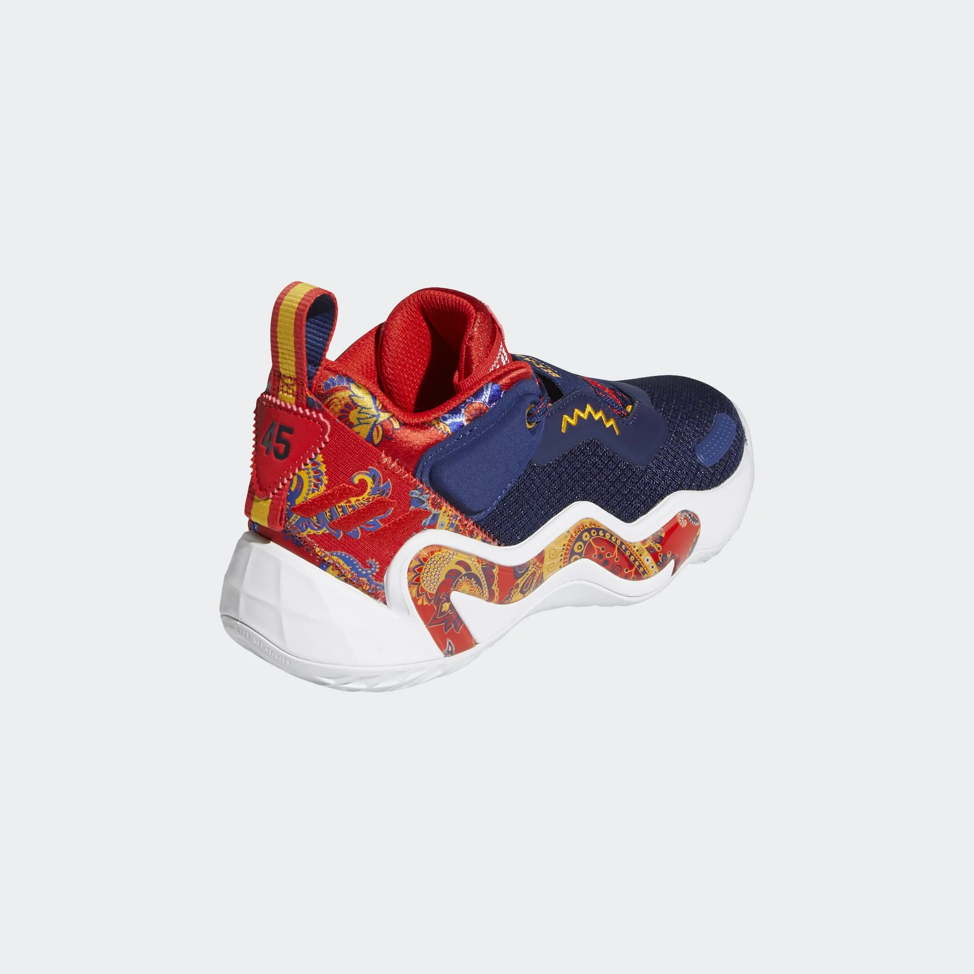 ADIDAS D.O.N. Issue #3 Bel-Air Academy Basketball Shoes Junior Soft Cushioning Rock Guard