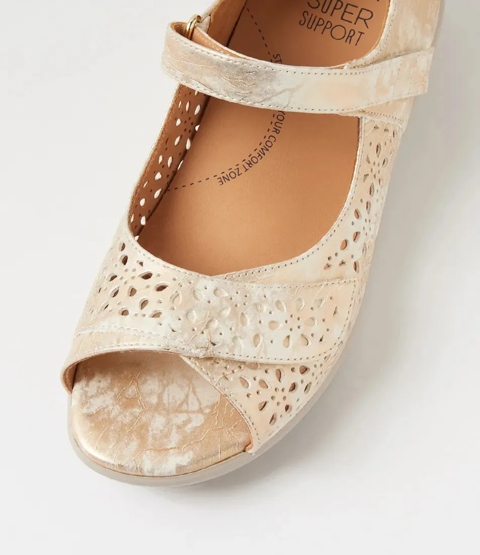 Season Ease Leg Slim ZIERA DAFFODIL SMUDGE METAL