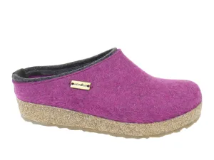 Haflinger Clogs Grizzly Kris Mulberry Race day Daily Essential