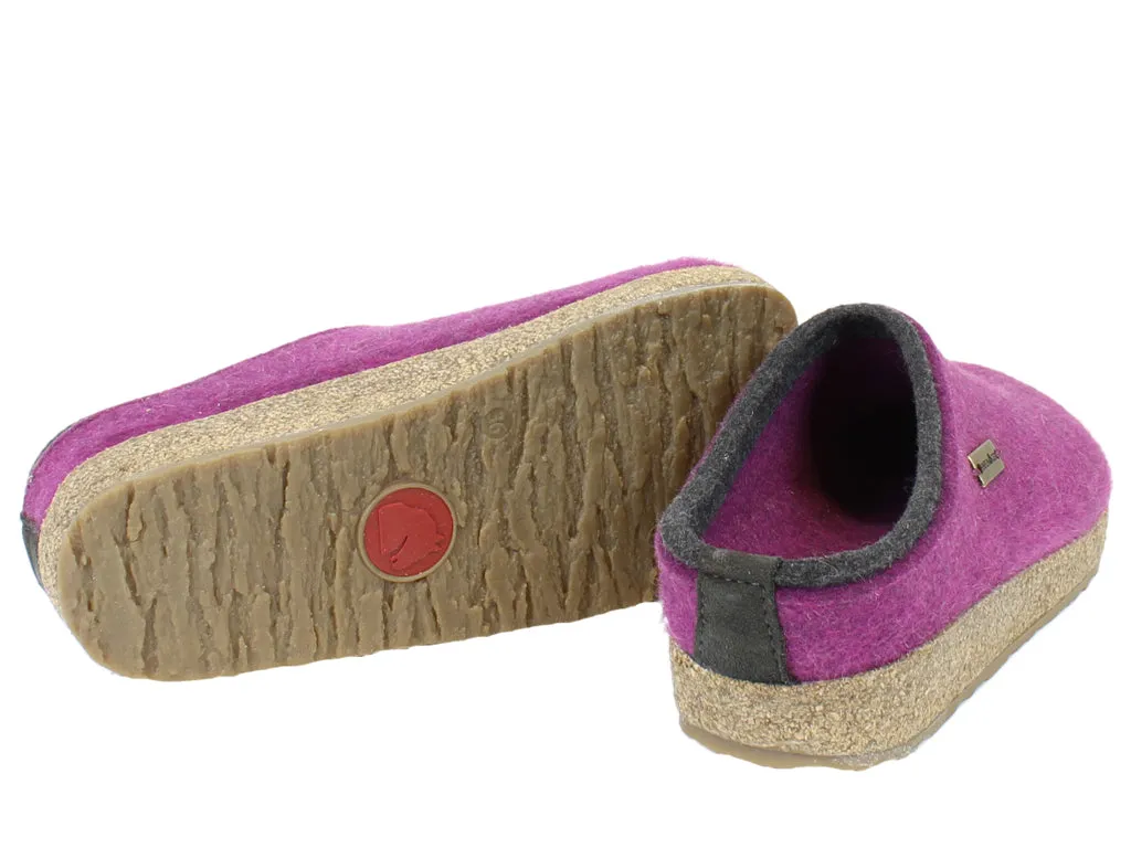 Haflinger Clogs Grizzly Kris Mulberry Kids Play