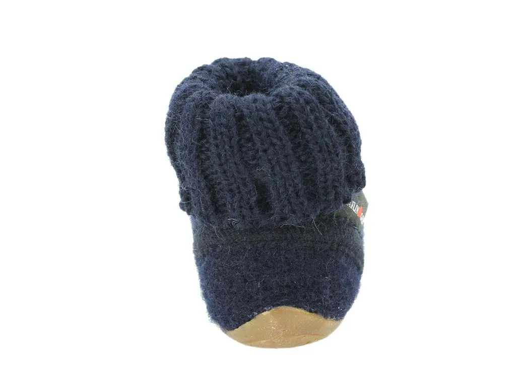 Haflinger Children's slippers Karlo Navy Synthetic
