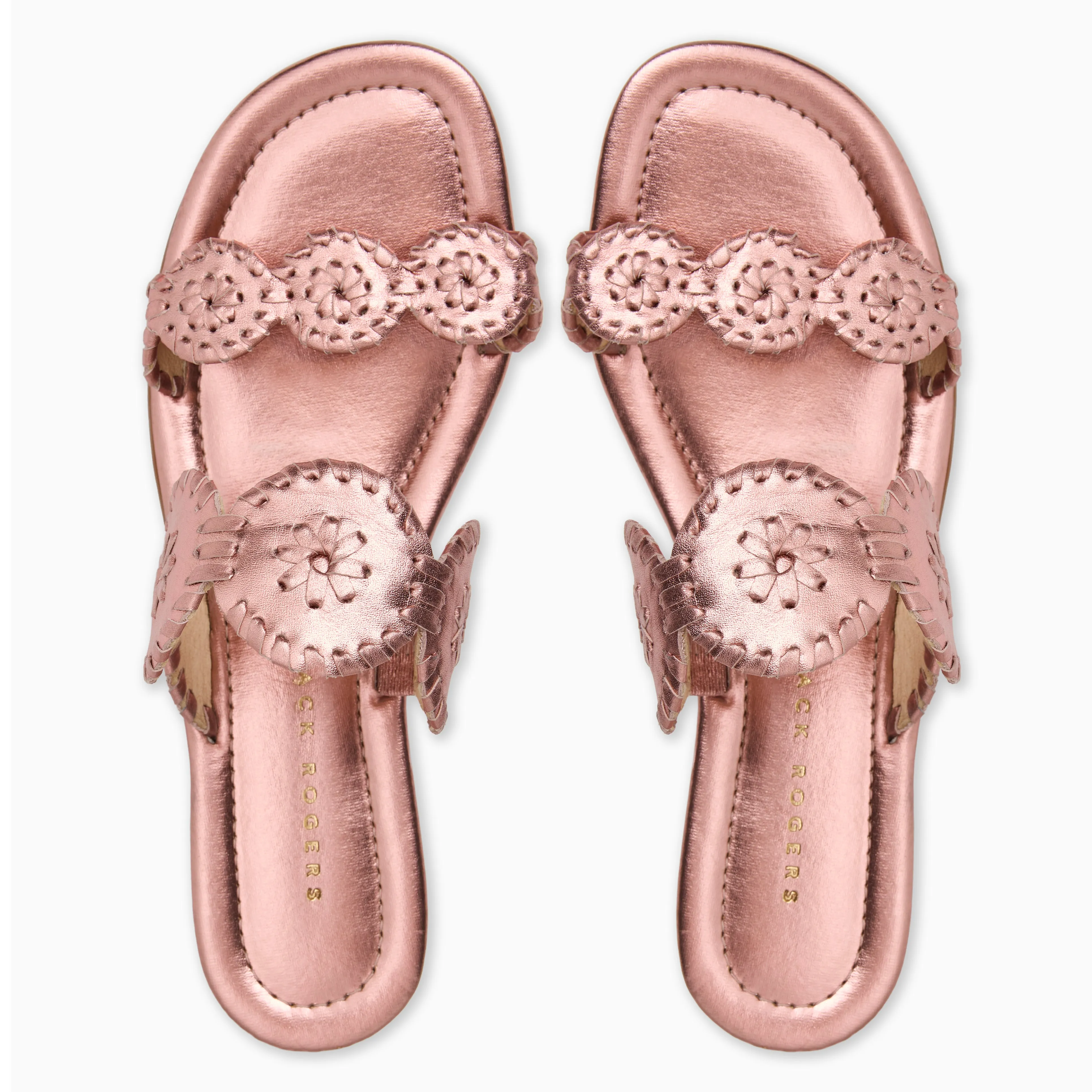 Balance Fit High Arch Lauren II Leather Slide Sandal