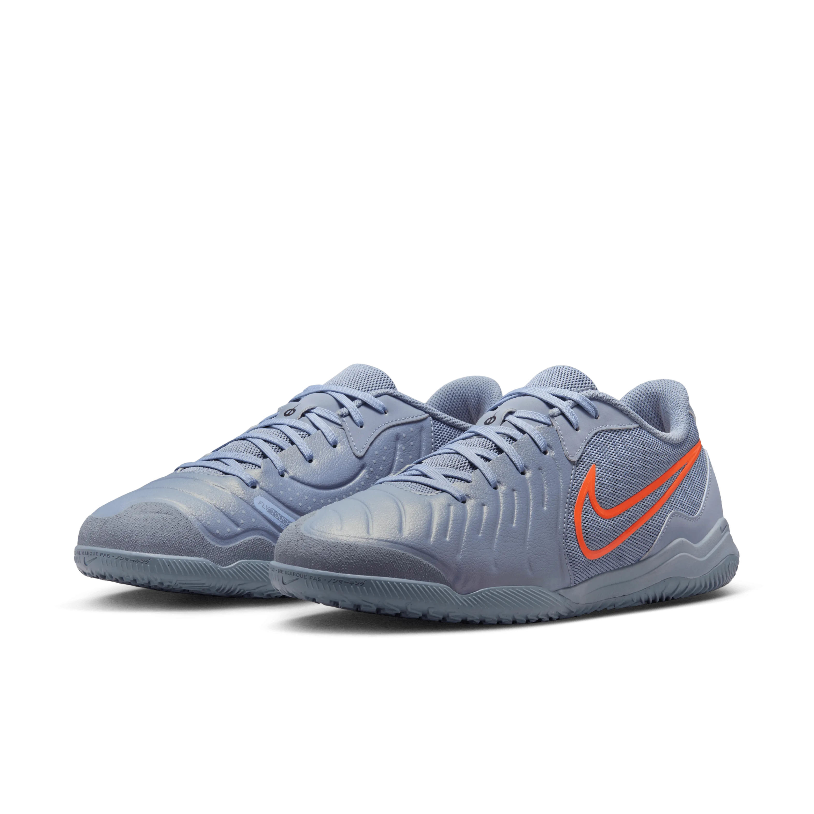 Nike Tiempo Legend 10 Academy IC Indoor Football Shoes (Blue Eclipse/Black) Lightweight Comfort Curve