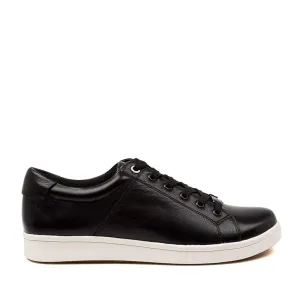 ZIERA DELILAH BLACK WHITE SOLE lightweight fabric