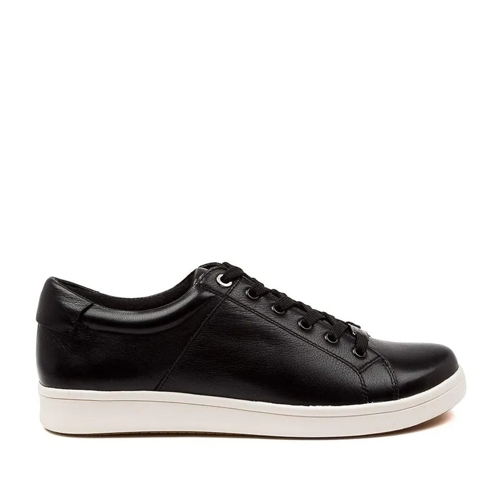 ZIERA DELILAH BLACK WHITE SOLE lightweight fabric