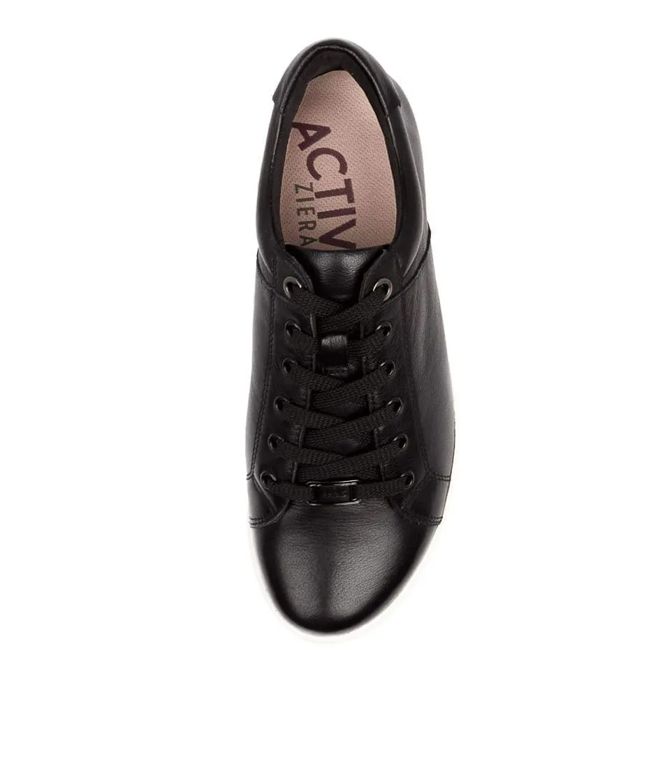 ZIERA DELILAH BLACK WHITE SOLE Zip Up