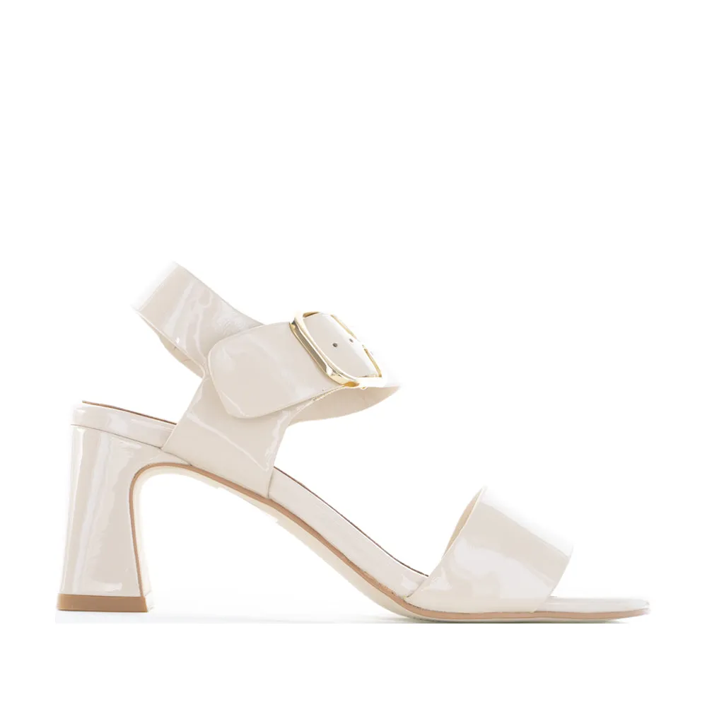 Holiday Party Footwear Luxe Wedding Footwear BRESLEY SCRIBE NUDE PATENT