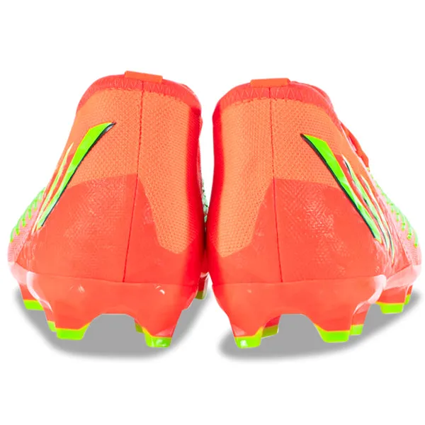 adidas Predator Edge.2 Firm Ground Soccer Cleats (Solar Red/Team Solar Yellow) Play Energy Ventilated Fit