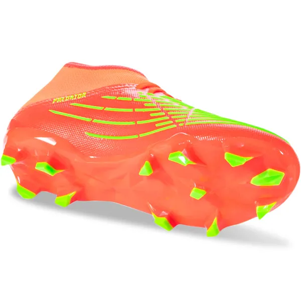 adidas Predator Edge.2 Firm Ground Soccer Cleats (Solar Red/Team Solar Yellow) Sport Outfit