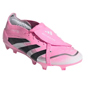 Body Agility adidas Predator Elite David Beckham Edition Fold Tongue FT FG Soccer Cleats (Beam Pink)
