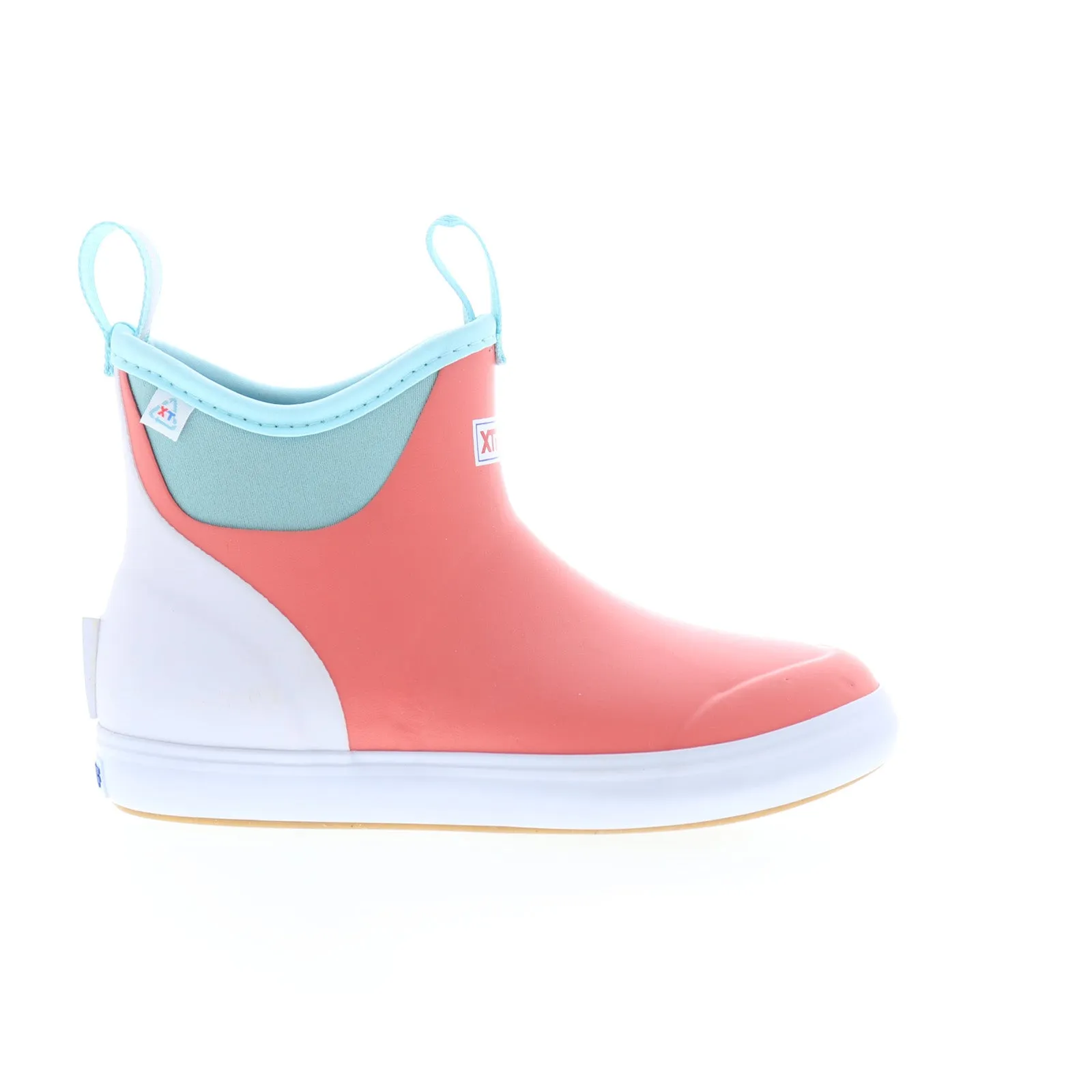 Xtratuf Ankle Deck Boot 6" Waterproof XWAB7EC Womens Pink Fishing Boots Stylish Look