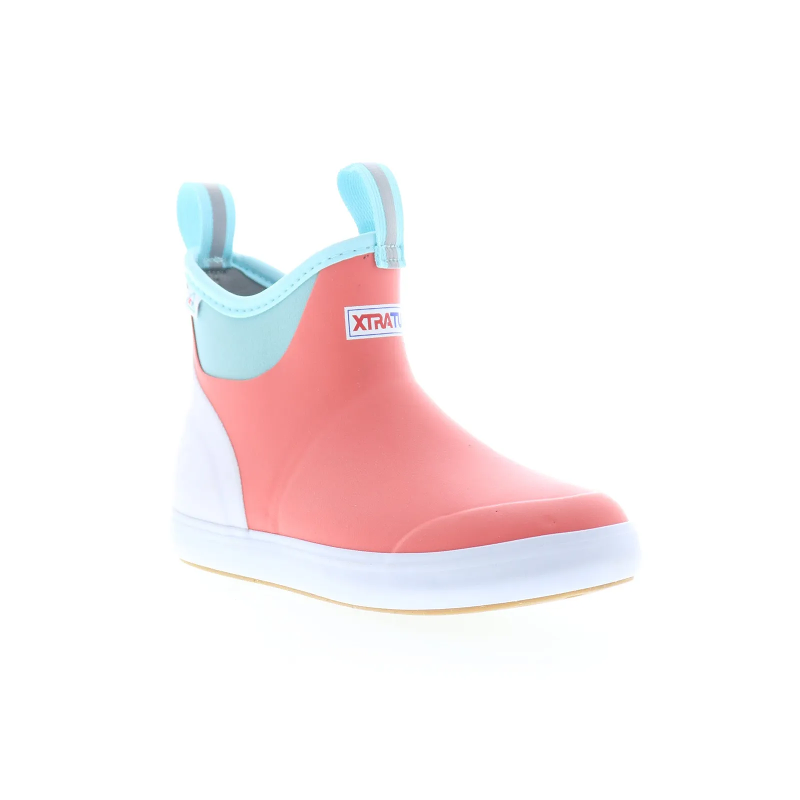 Xtratuf Ankle Deck Boot 6" Waterproof XWAB7EC Womens Pink Fishing Boots Flexible Neutral palette