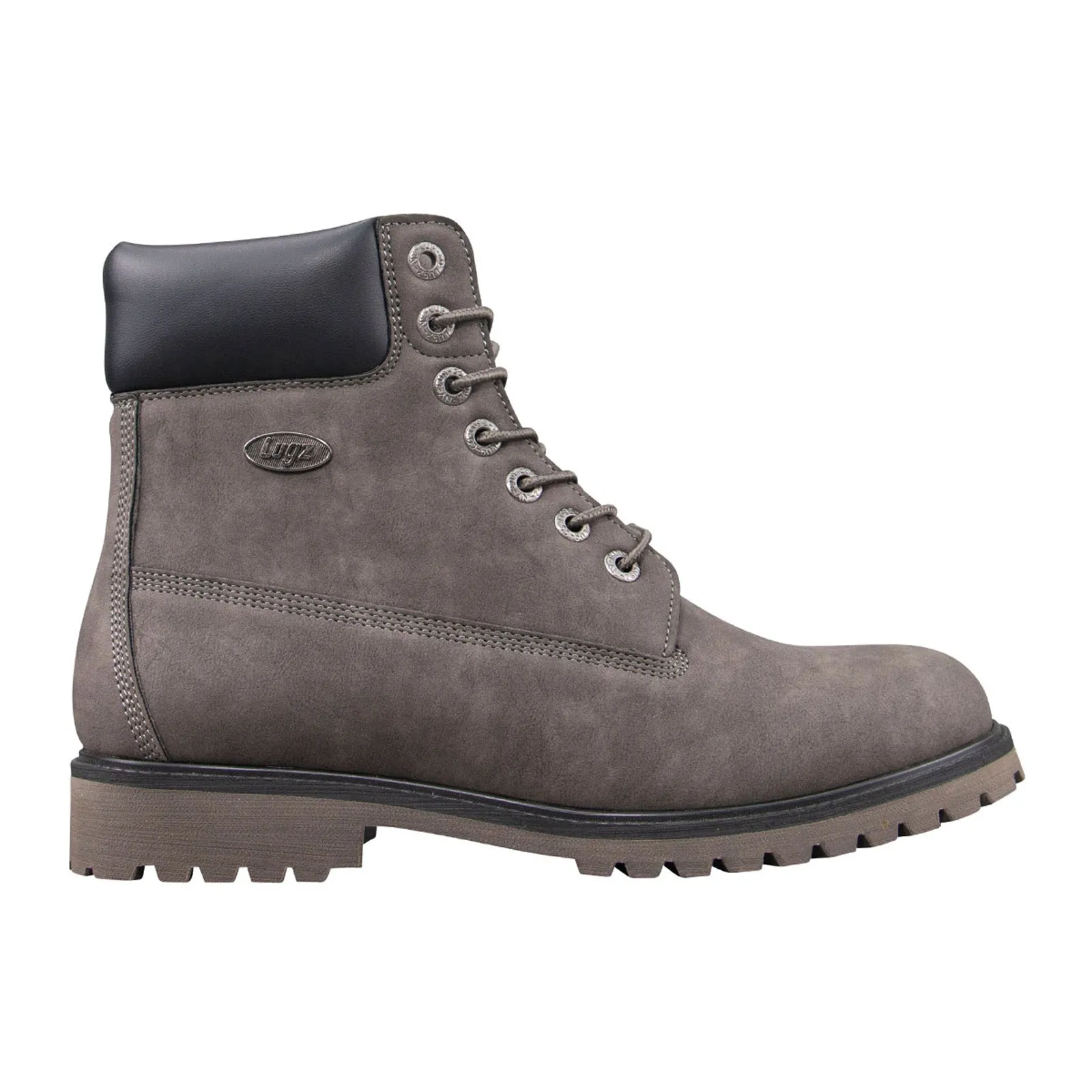 Ground Force Lugz Convoy MCNVYD-0258 Mens Gray Synthetic Lace Up Casual Dress Boots