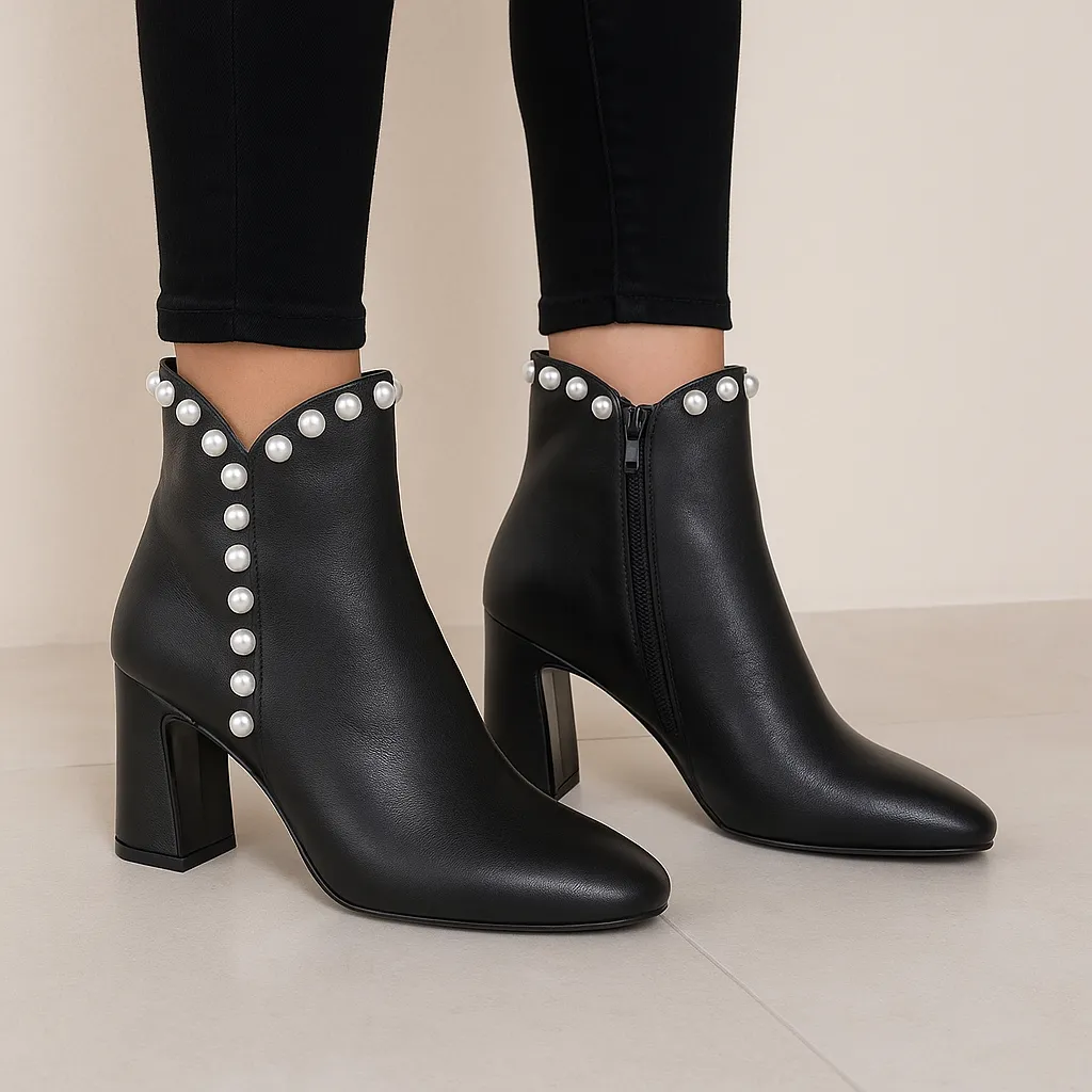 Functional Wear High-Top Style DJANGO & JULIETTE KENDALE BLACK PEARL