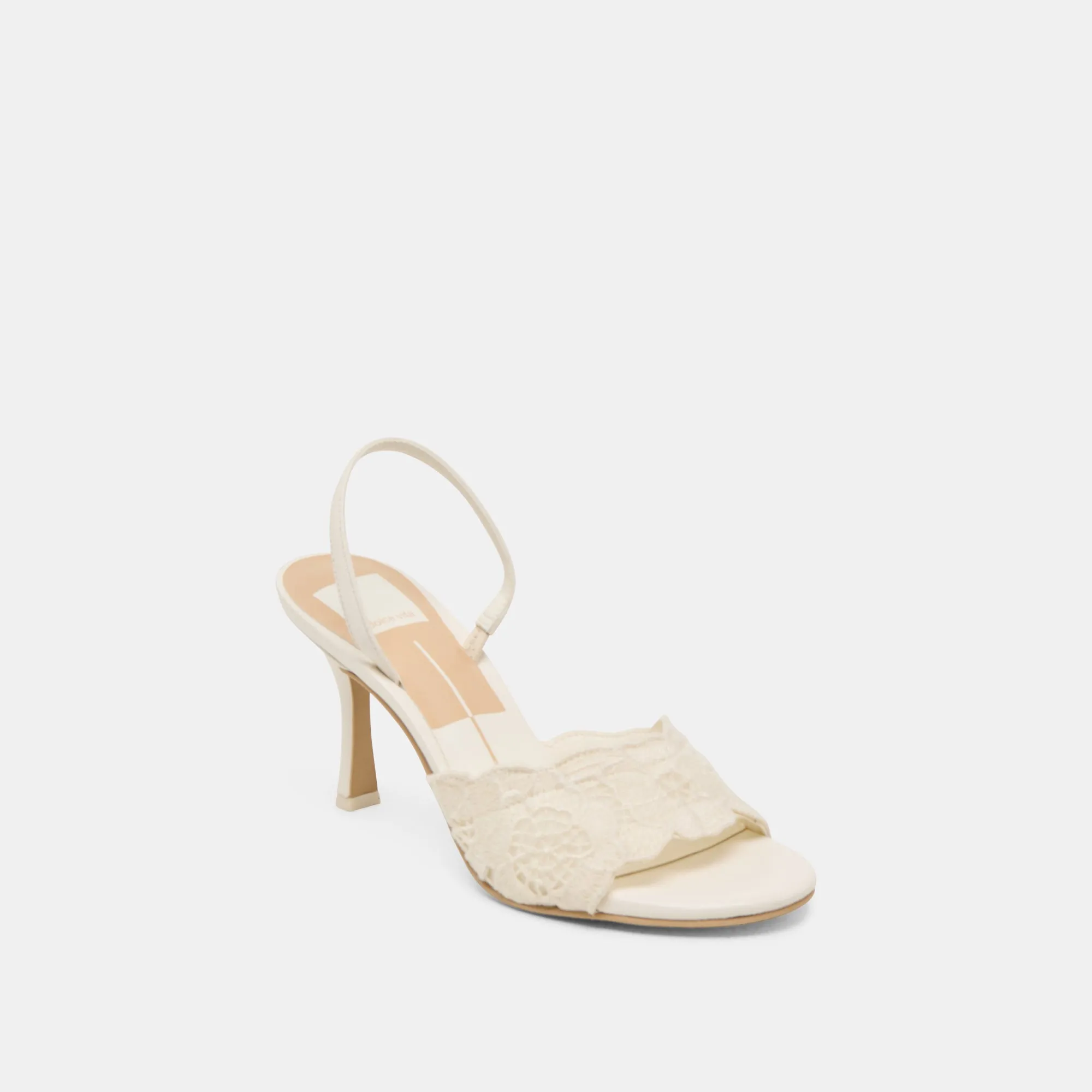 Anti Fatigue LARRA HEELS WHITE CROCHET