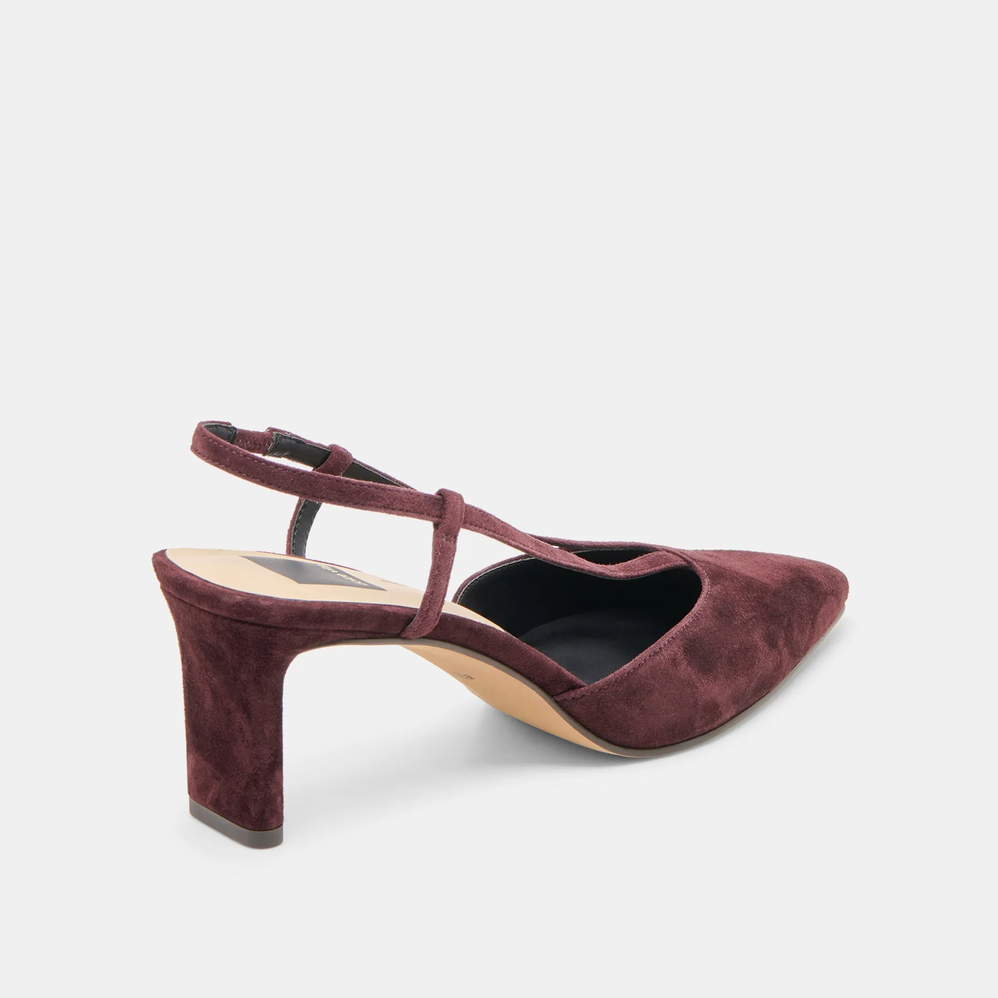 Training GINAY HEELS MULBERRY SUEDE