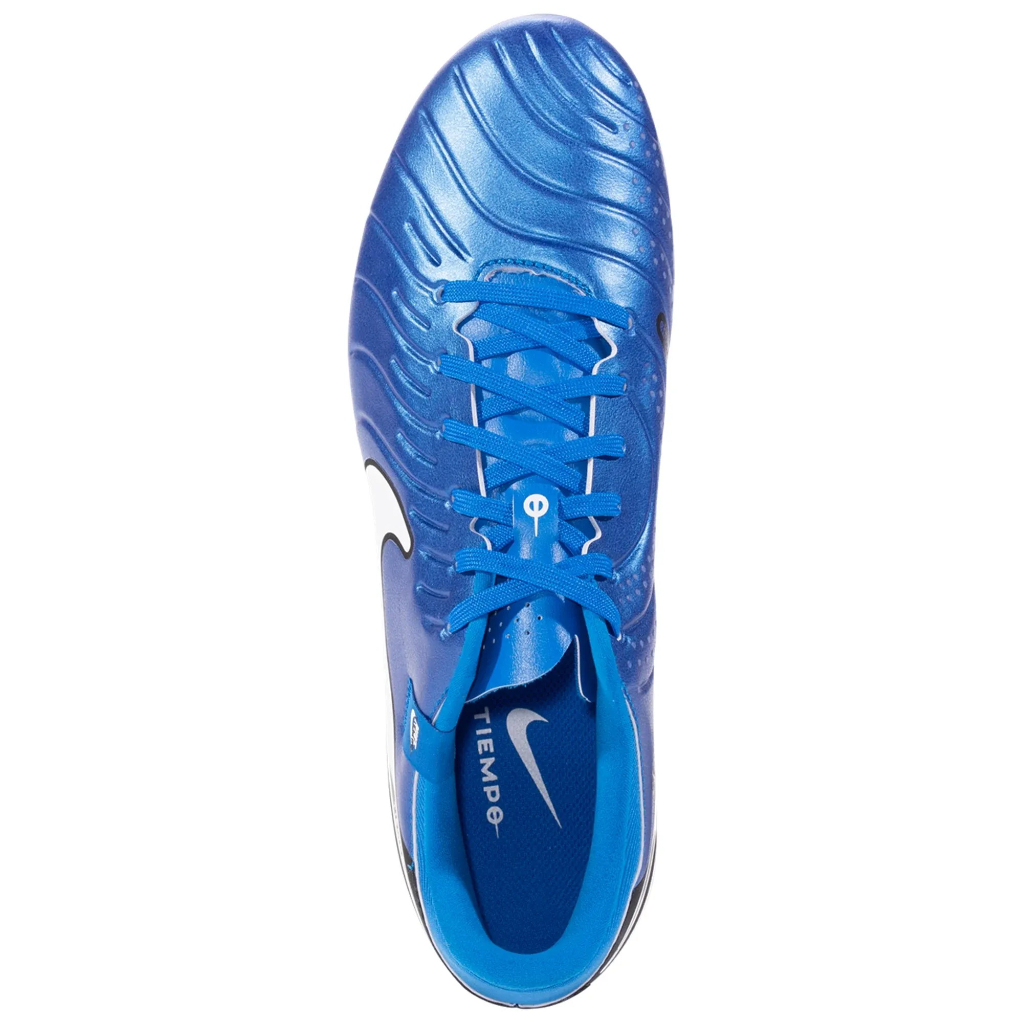 Kick Strength Nike Legend 10 Academy FG/MG Soccer Cleats (Soar/White)