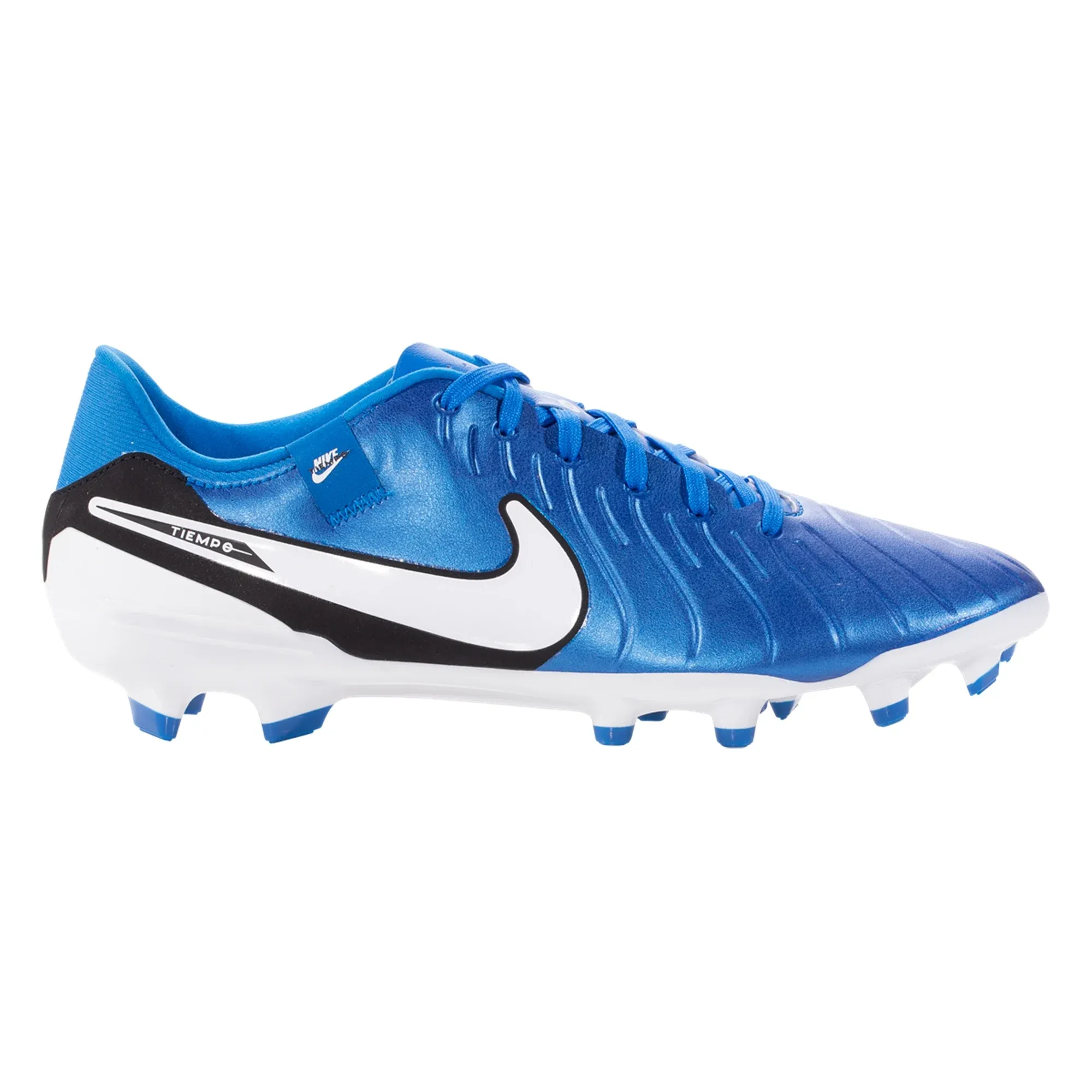 Nike Legend 10 Academy FG/MG Soccer Cleats (Soar/White) Game Ready Gear Ventilated Fit
