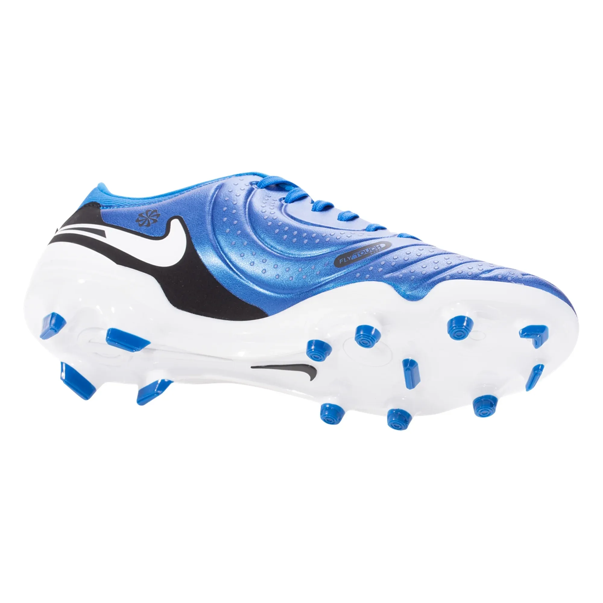 Nike Legend 10 Academy FG/MG Soccer Cleats (Soar/White) Attack Mode